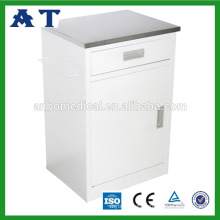 Metal hospital nightstand,medical drawer cabinet